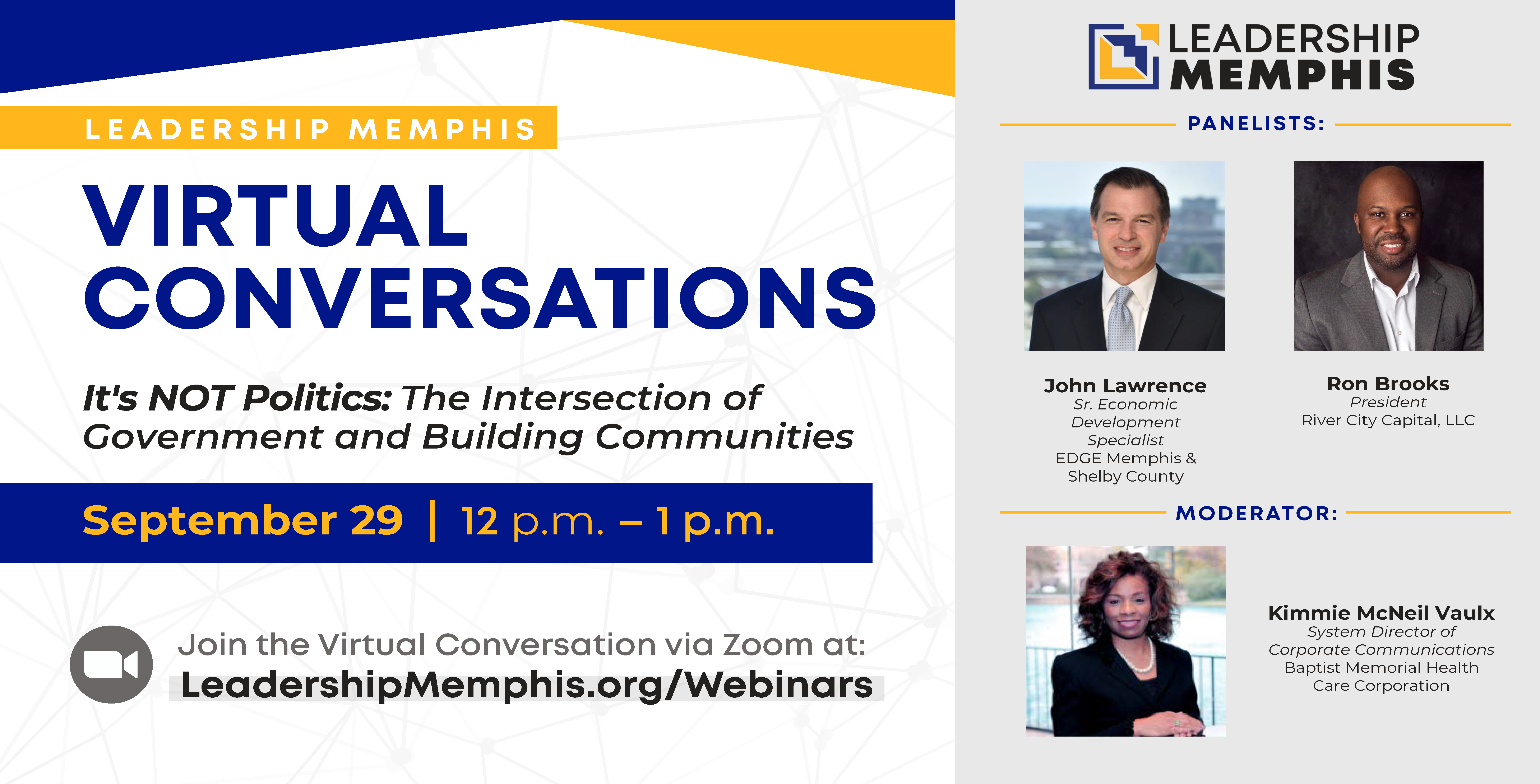 Virtual Conversations: It's NOT Politics: The Intersections of Government and Building Communities